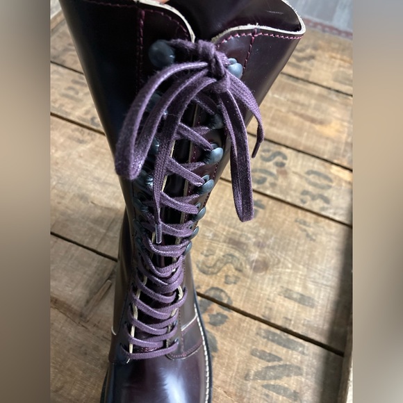 Purple combat boots| Zeha Berlin - Picture 4 of 9